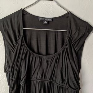Banana Republic sheer flowy silk blouse